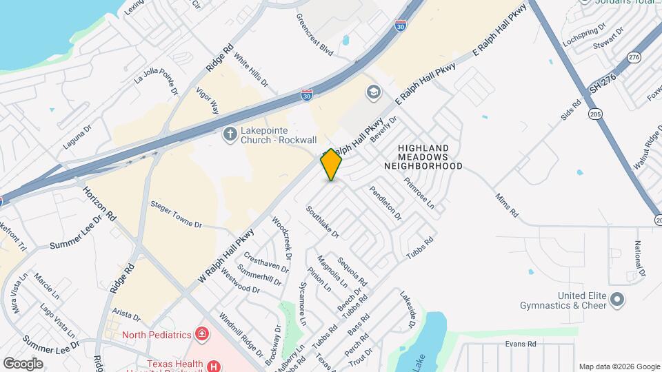 114 Southwood Dr Mapa y Detalles de la Ubicación