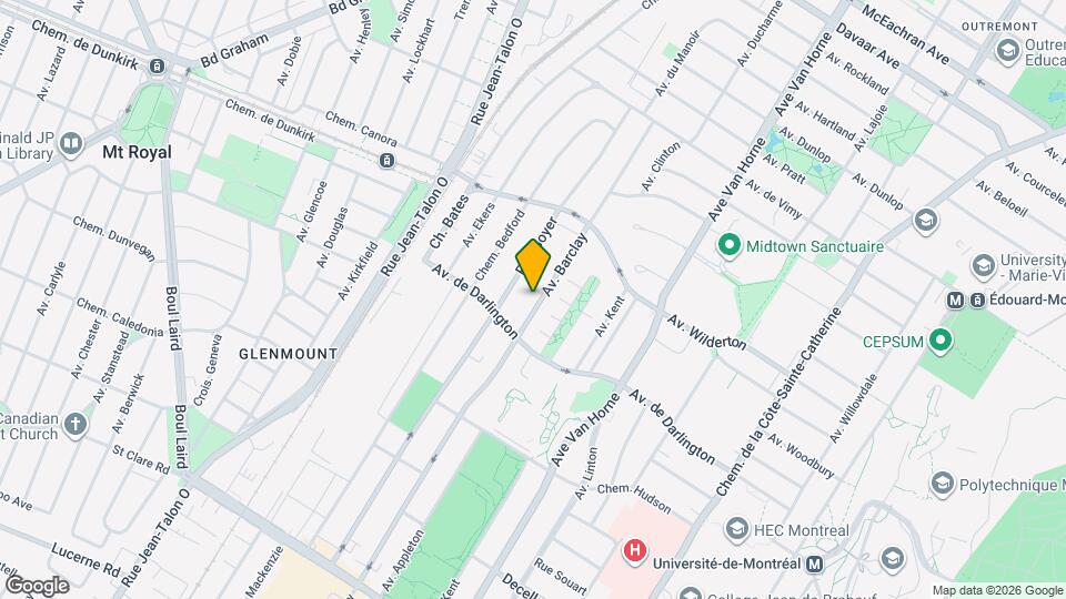 2815 Barclay Av Map and Location Details