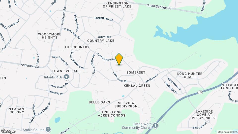 1121 Burlingame Ct Map and Location Details