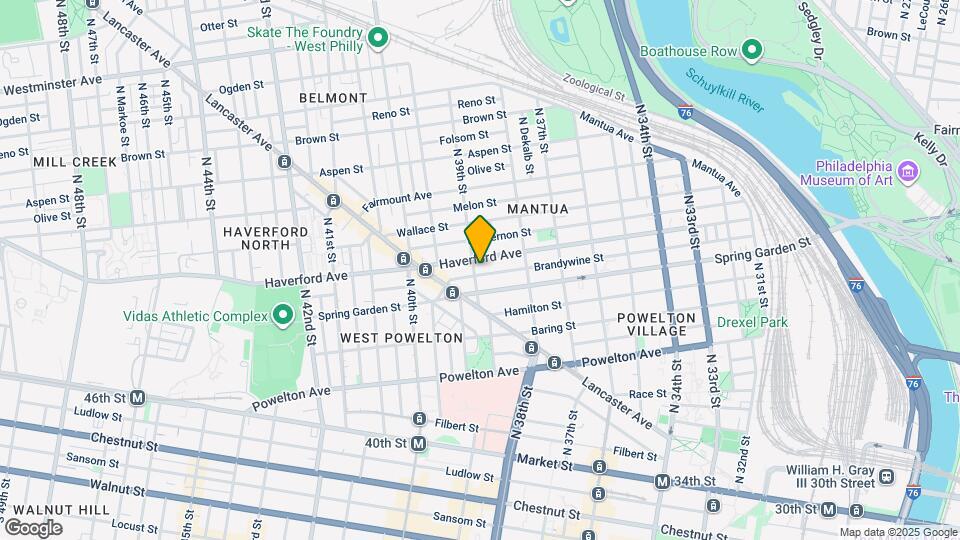 3869 Brandywine St Map and Location Details