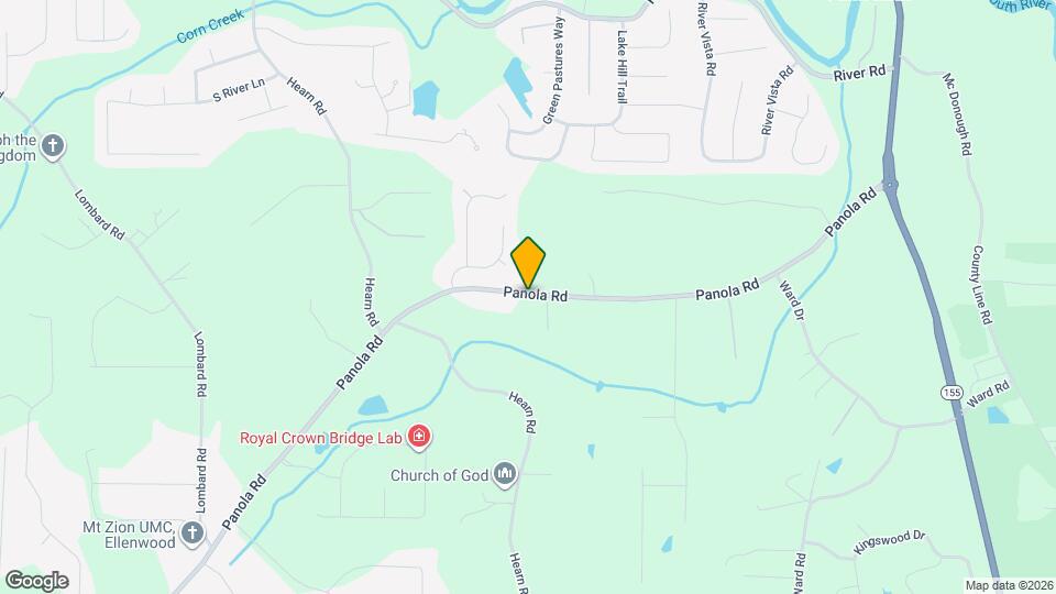 469 Panola Rd Map and Location Details