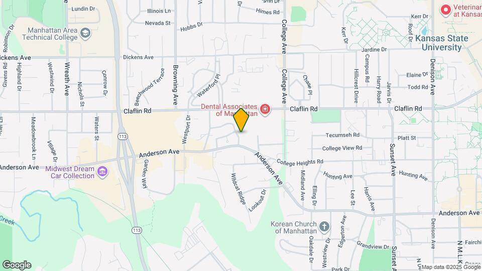 1112 Woodland St Map and Location Details