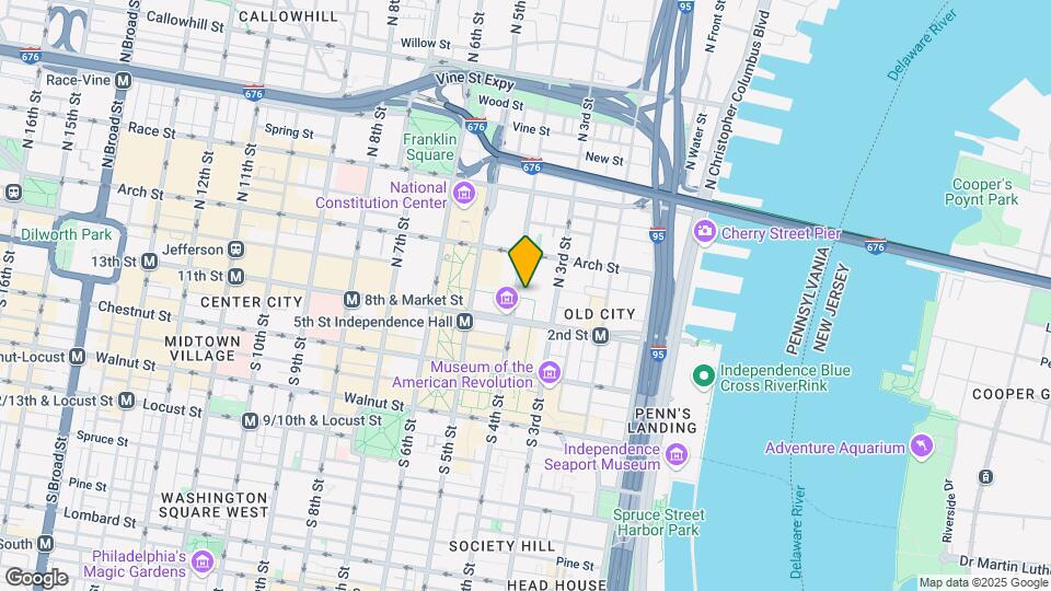 Old City Presbyterian Apartments Map and Location Details