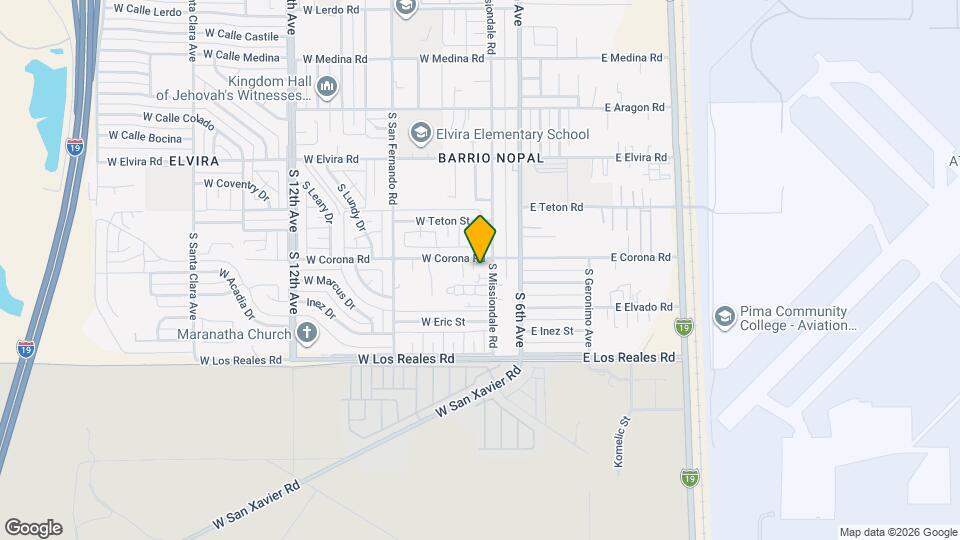 113 W Corona Rd Mapa y Detalles de la Ubicación