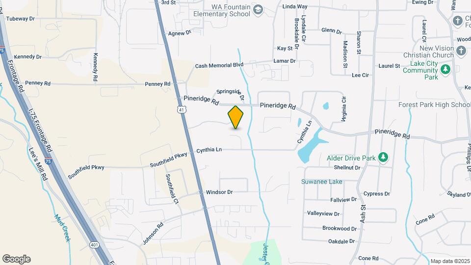 5556 Pineridge Ct Map and Location Details