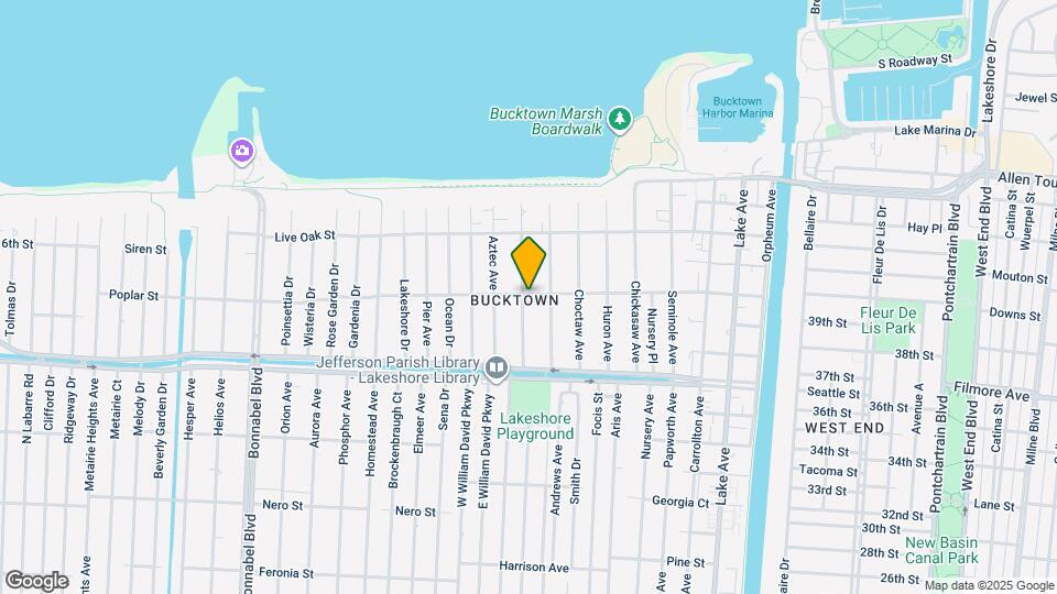 1385 Cherokee Ave Map and Location Details