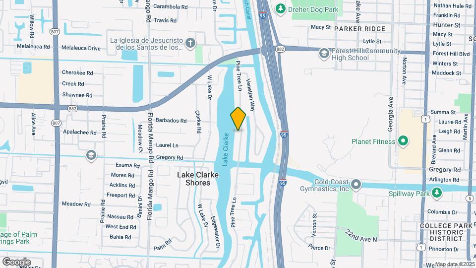 7315 Pine Tree Ln Map and Location Details