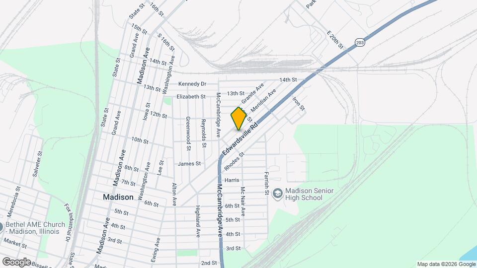 2021 Edwardsville Rd Mapa y Detalles de la Ubicación