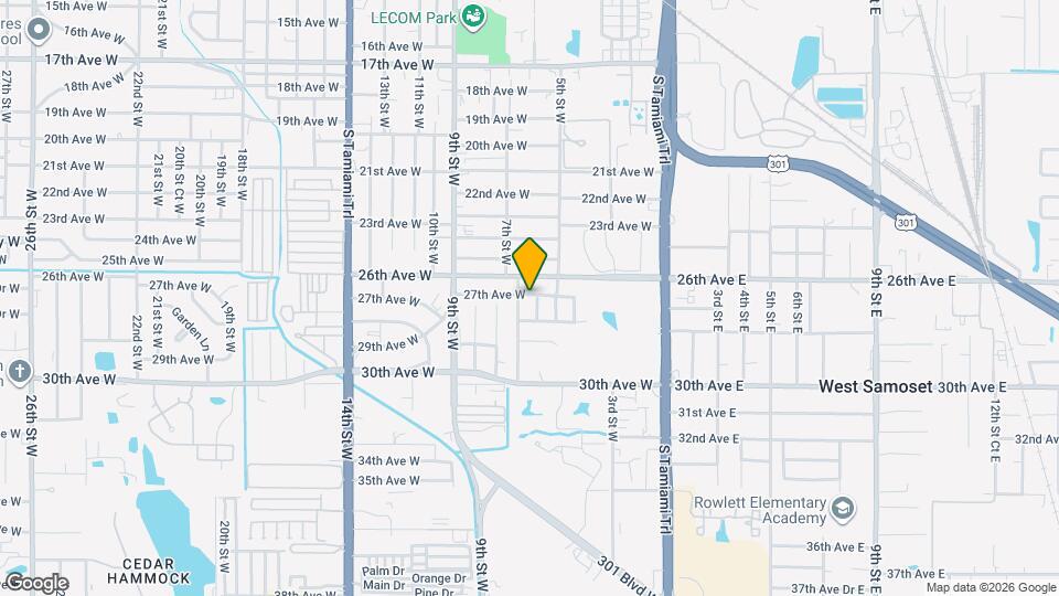 603 27th Ave W Map and Location Details