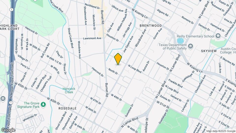 5213 Joe Sayers Ave Map and Location Details