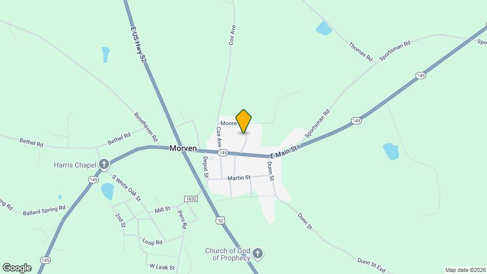 117 N Church St Map and Location Details