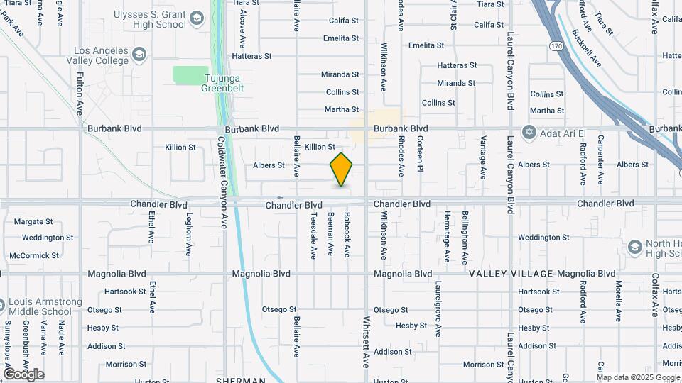 Chandler Boulevard Apartments Mapa y Detalles de la Ubicación