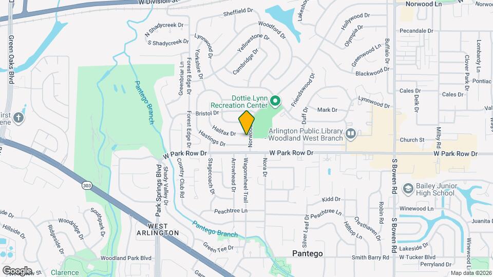 3400 Halifax Dr Map and Location Details