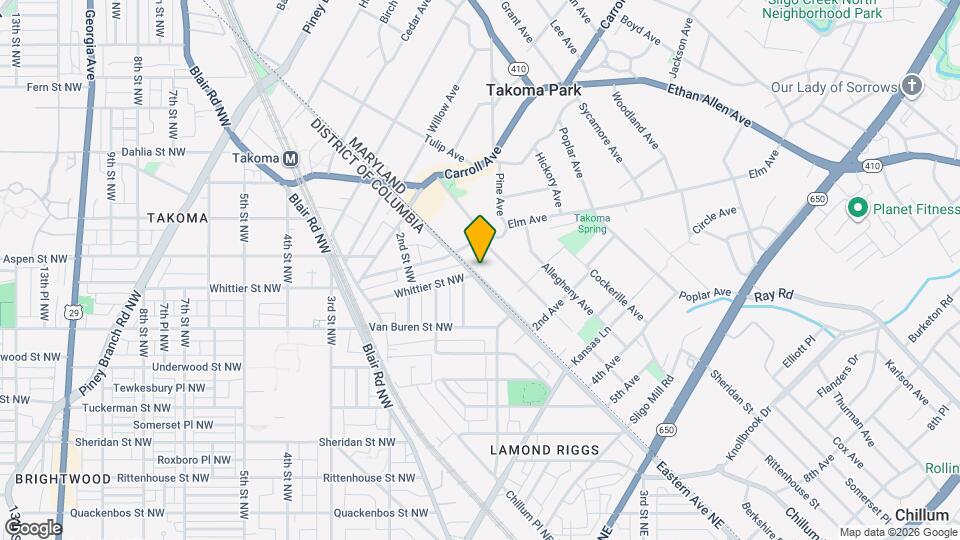 6749 Eastern Ave, Unit B Map and Location Details