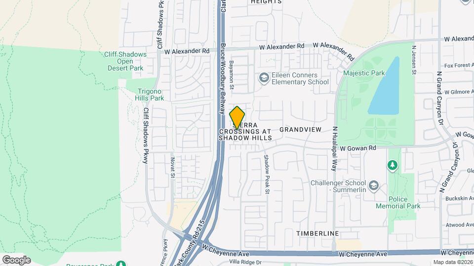10435 Prairie Schooner Ave Mapa y Detalles de la Ubicación