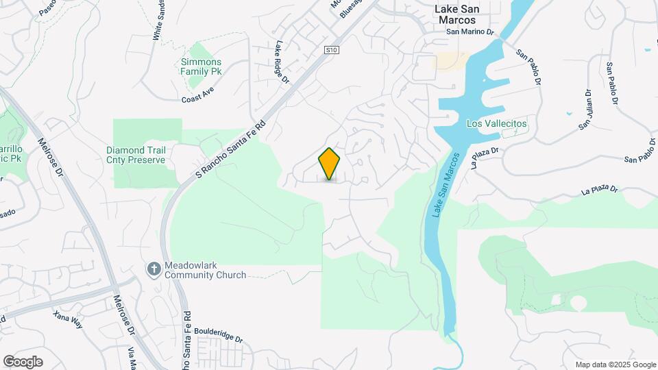 1742 Hermosita Dr Map and Location Details