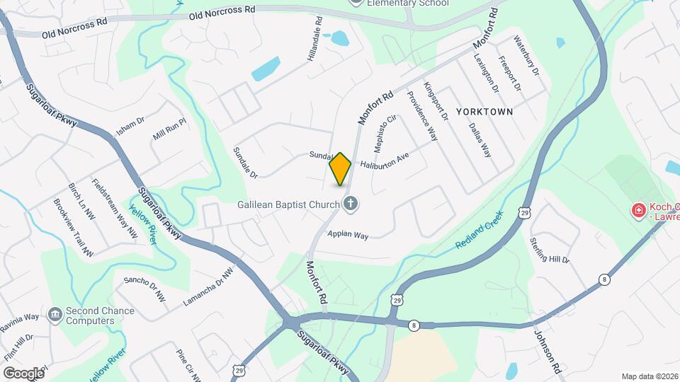 1357 Monfort Rd Map and Location Details