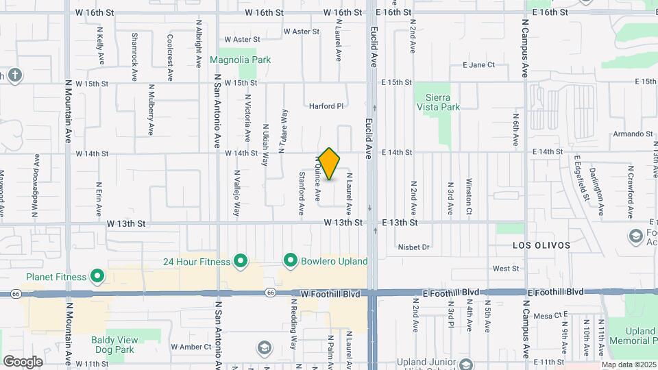 1353 N Toledo Way Mapa y Detalles de la Ubicación