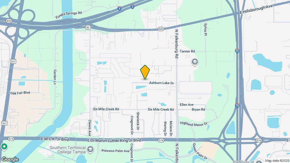 9856 Ashburn Lake Dr Map and Location Details