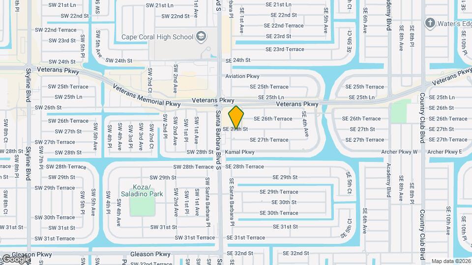 124 SE 27th St Map and Location Details