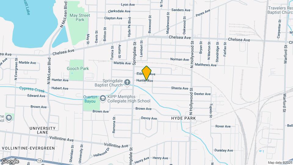 2261 Hunter Ave Mapa y Detalles de la Ubicación
