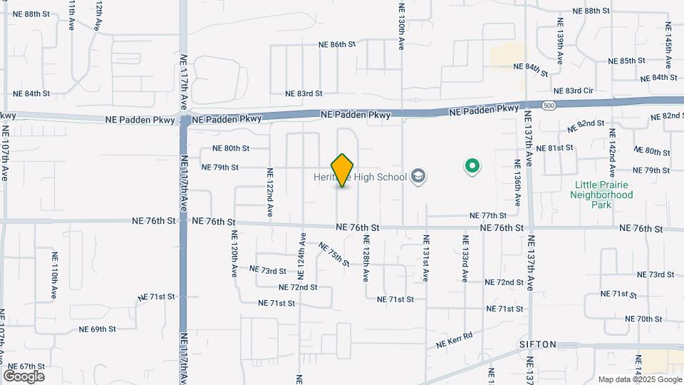 7709 NE 126th Ave Map and Location Details