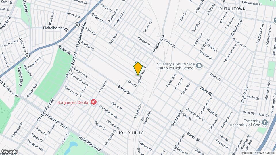 3915 Schiller Pl Map and Location Details