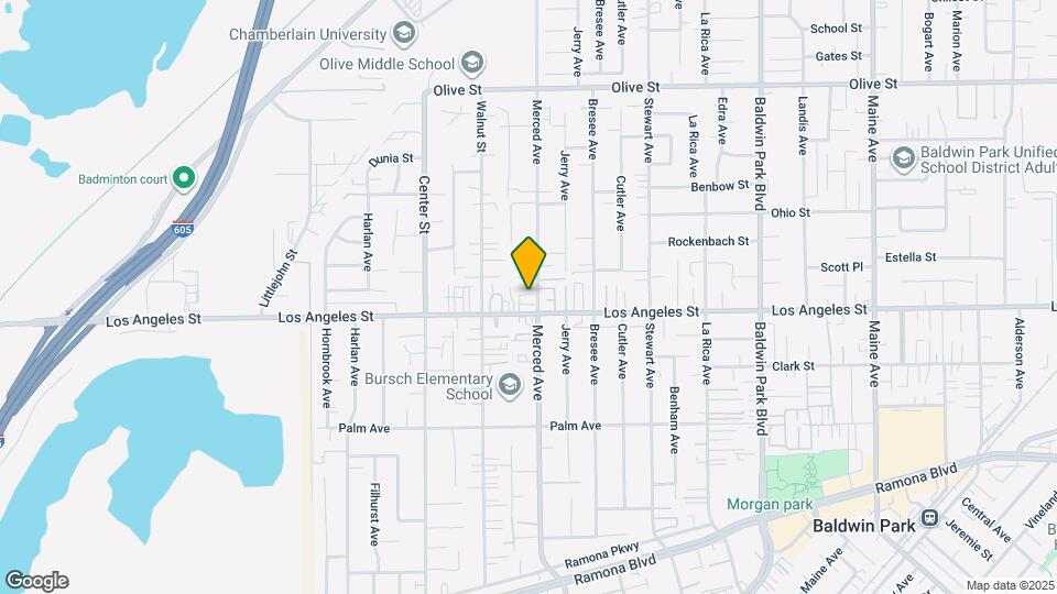 13753 Los Angeles St Map and Location Details