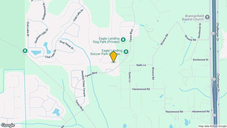 1456 Autumn Pines Drive Map and Location Details