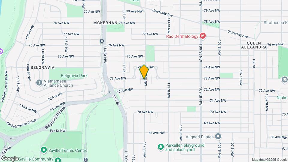 7224-7112 112 St NW Map and Location Details