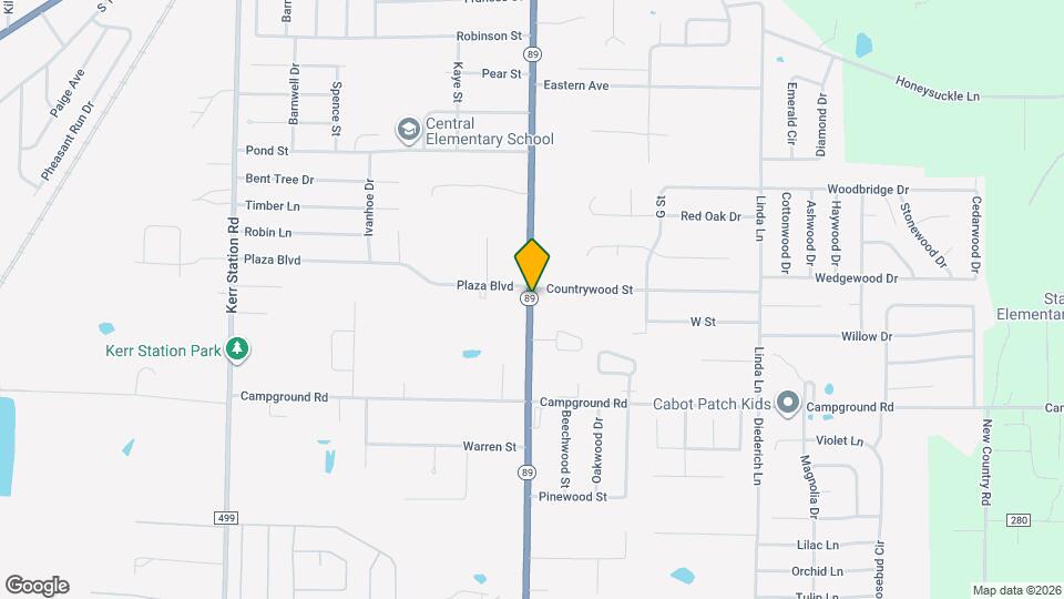 1017 S Hills Dr Map and Location Details