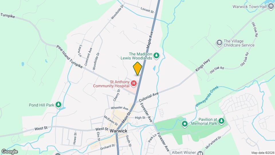 25 Maple Ave Map and Location Details