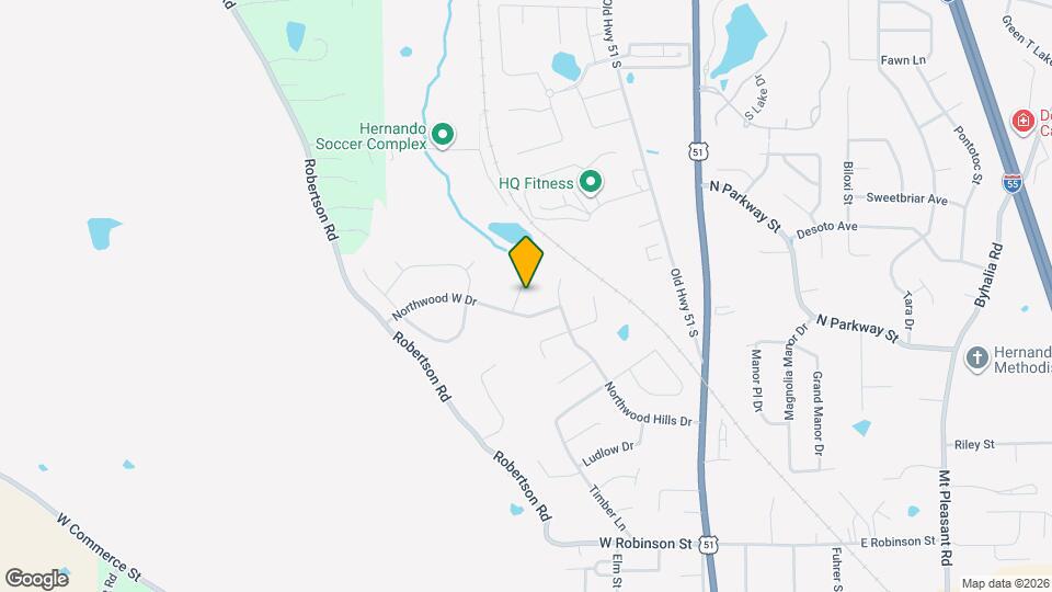 722 Northwood West Cove Map and Location Details