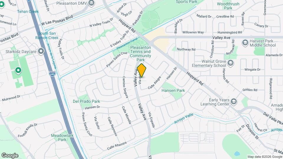 5958 Vía del Cielo Map and Location Details