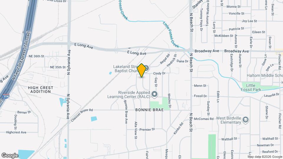 3405 Half Moon Dr Map and Location Details