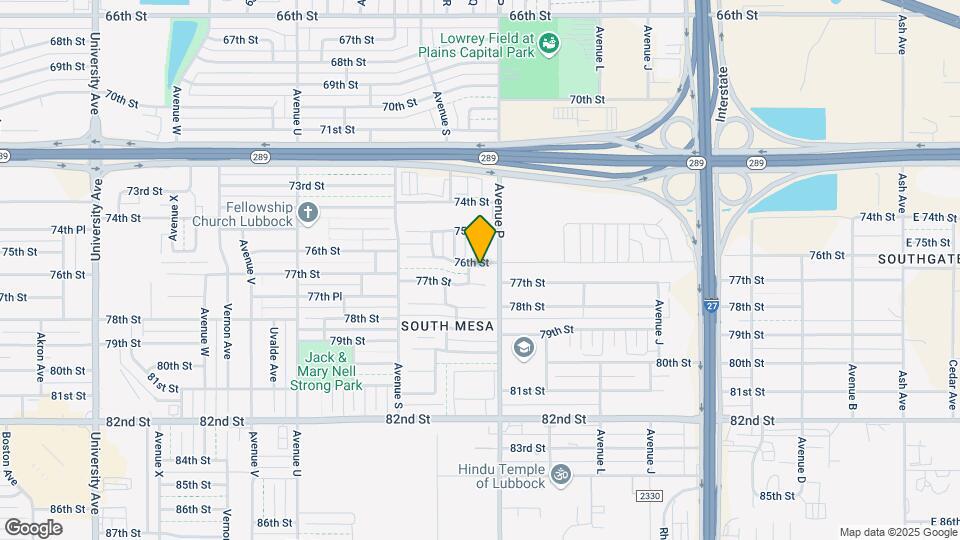 1609 76th St Map and Location Details