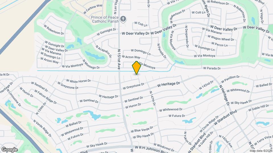 21612 N 148th Dr Map and Location Details