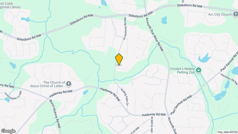 4450 Wooded Oaks NW Map and Location Details