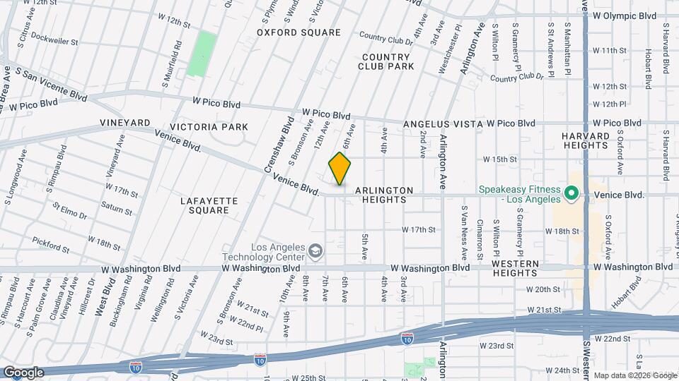 1555 6th Ave Map and Location Details