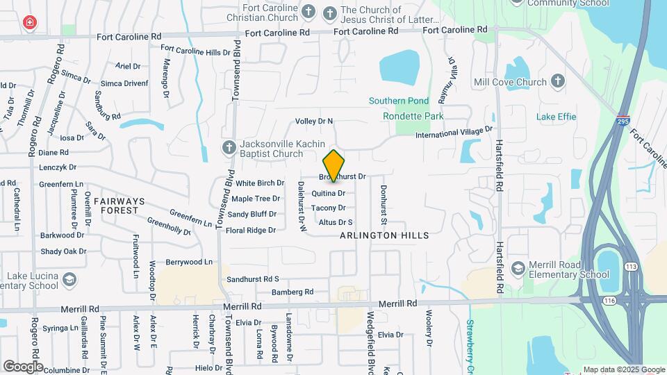 7603 Quitina Dr Map and Location Details