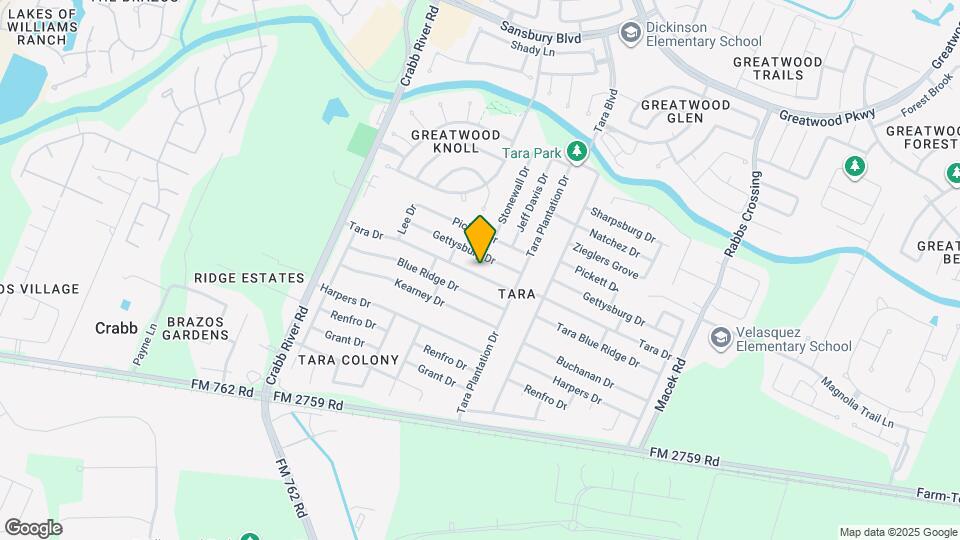 6903 Tara Dr Map and Location Details