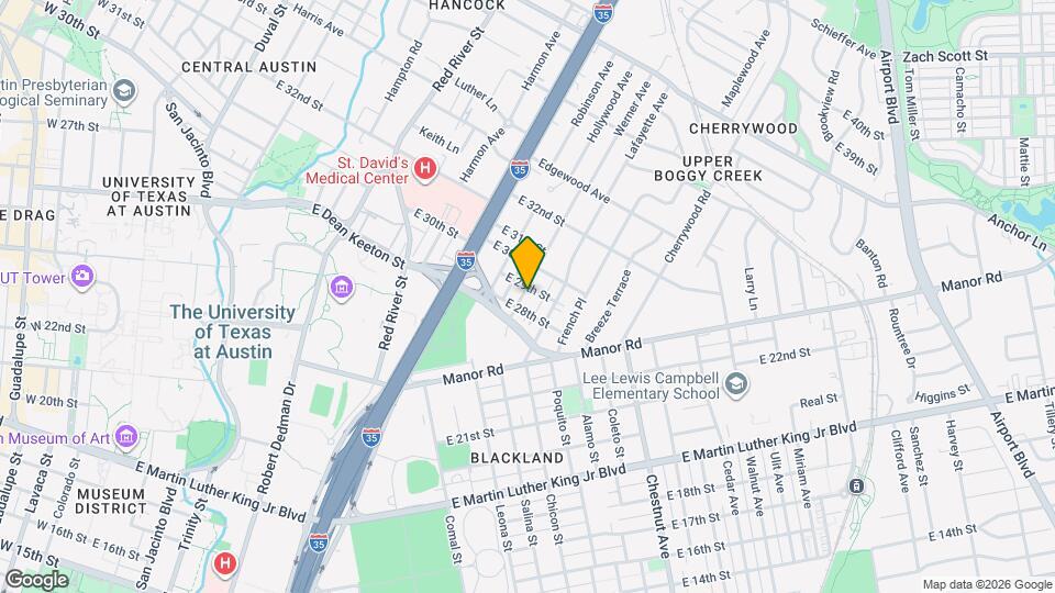 1301 E 29th St Map and Location Details