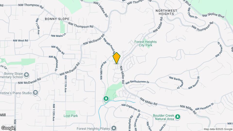 10235 NW Edgewood Dr Map and Location Details