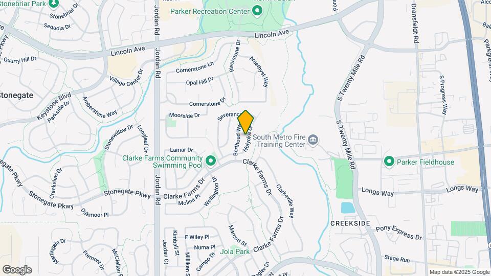 10523 Holyoke Dr Map and Location Details