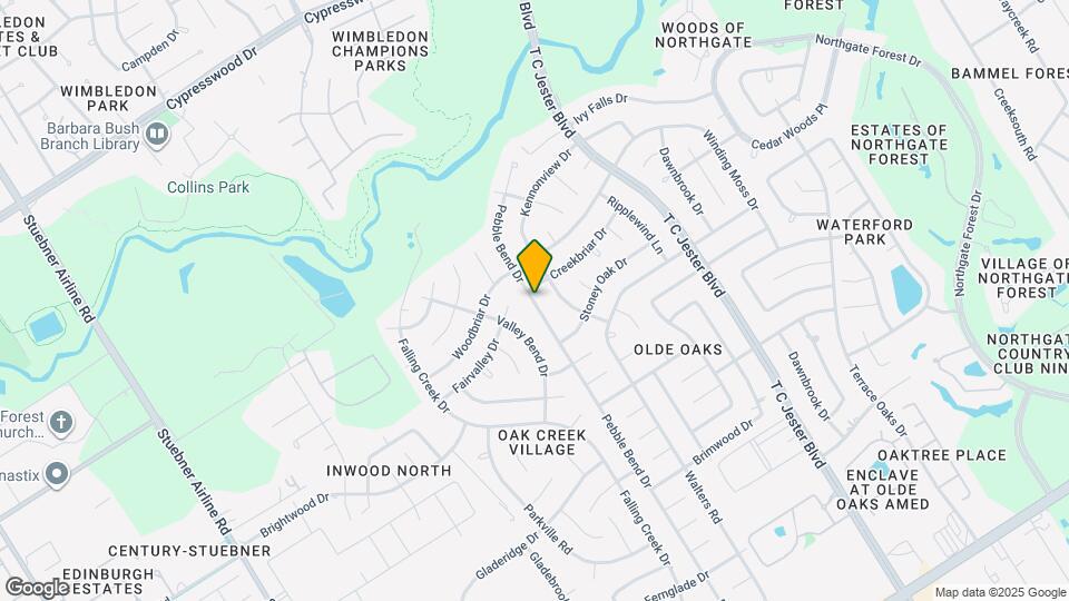 15670 Pebble Lake Dr Map and Location Details