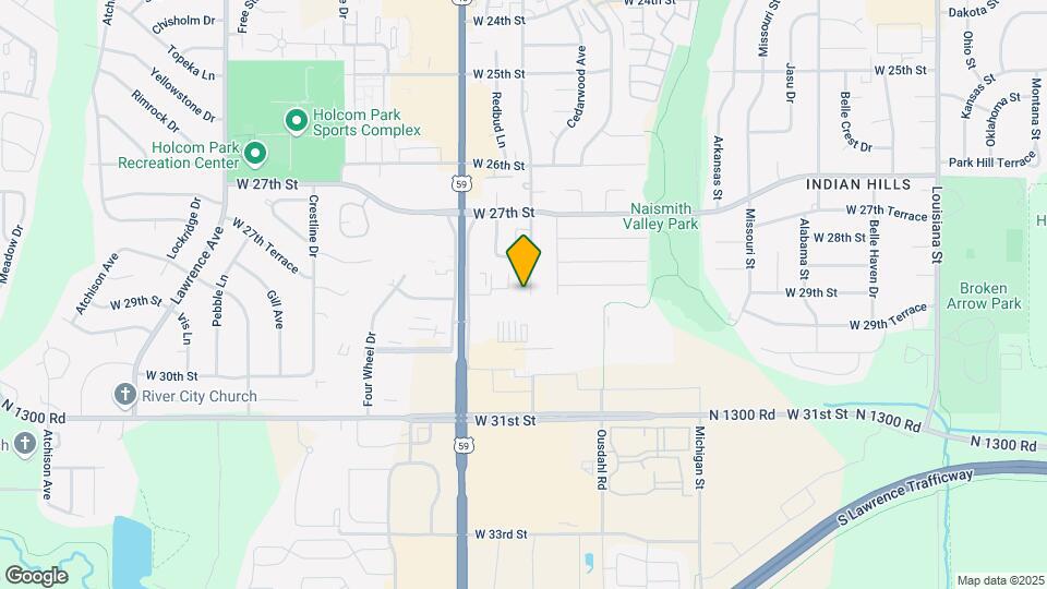 2815 Ridge Ct Map and Location Details
