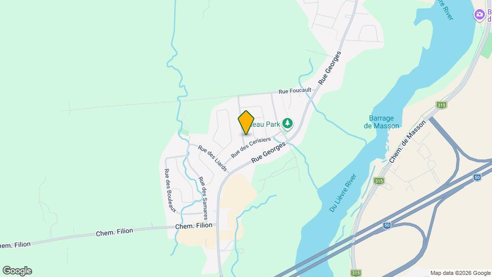 103 Rue des Amandiers Map and Location Details