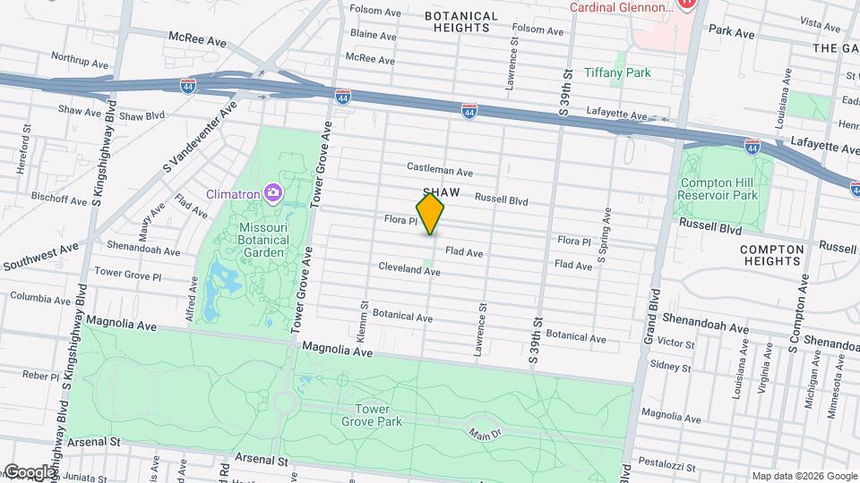 4101 Flad Ave Map and Location Details