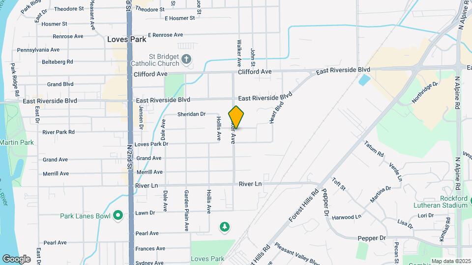 5631 Walker Ave Mapa y Detalles de la Ubicación