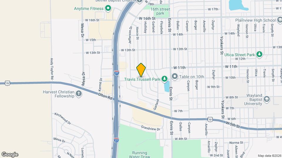 1001 Itasca St Map and Location Details
